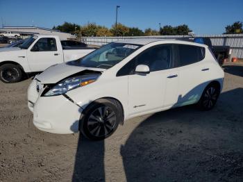  Salvage Nissan LEAF