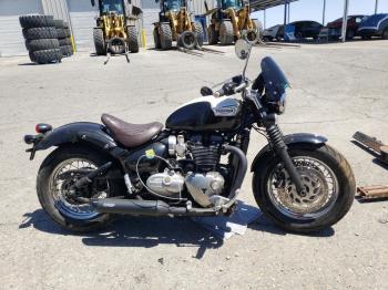  Salvage Triumph Motorcycle Bonneville