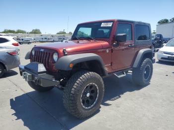  Salvage Jeep Wrangler