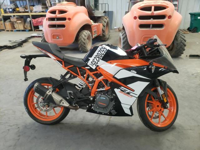  Salvage KTM Motorcycle