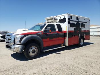  Salvage Ford F 55 Ambulance