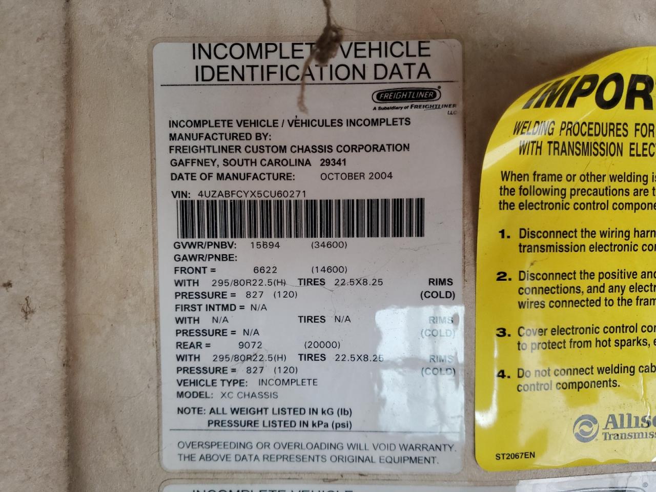 Freightliner Chassis X X Line Motor Home Image 6