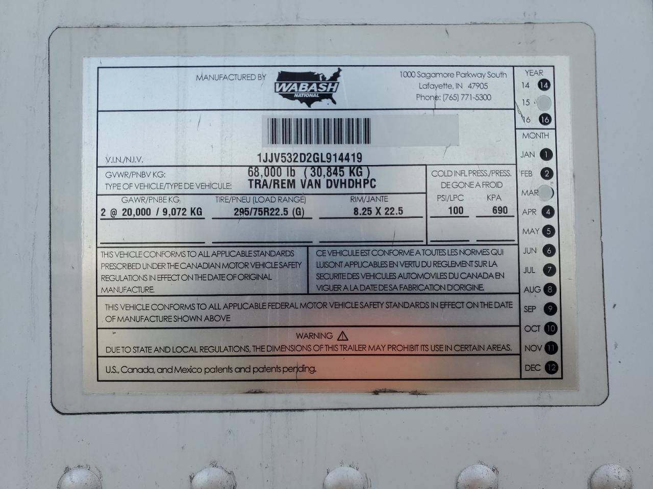 Wabash 53 Trailer Image 5